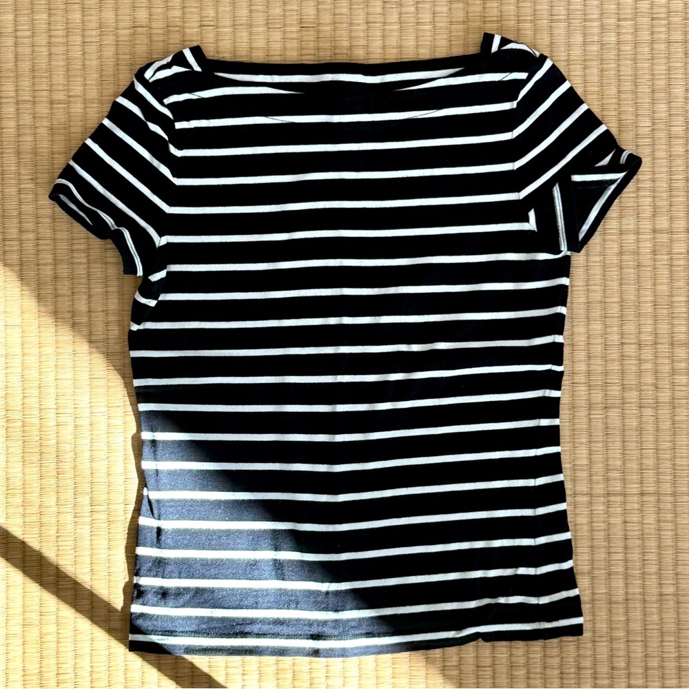 Broome Street by Kate Spade size XS in Black and White Stripes